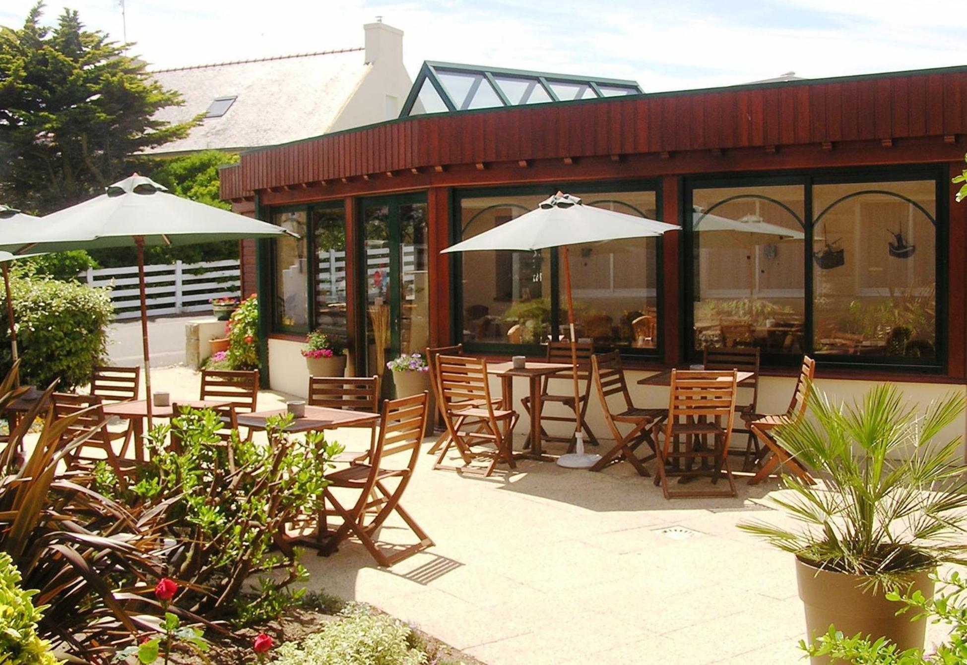 Les Ondines Hotel Saint-Guenole Bagian luar foto
